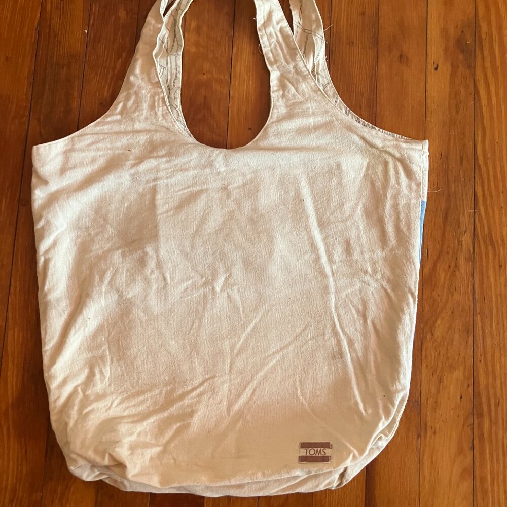 Adorable Toms Canvas Totebag lined, with inner pocket - Picture 6 of 10